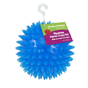 Gnawsome Squeak & Light Ball