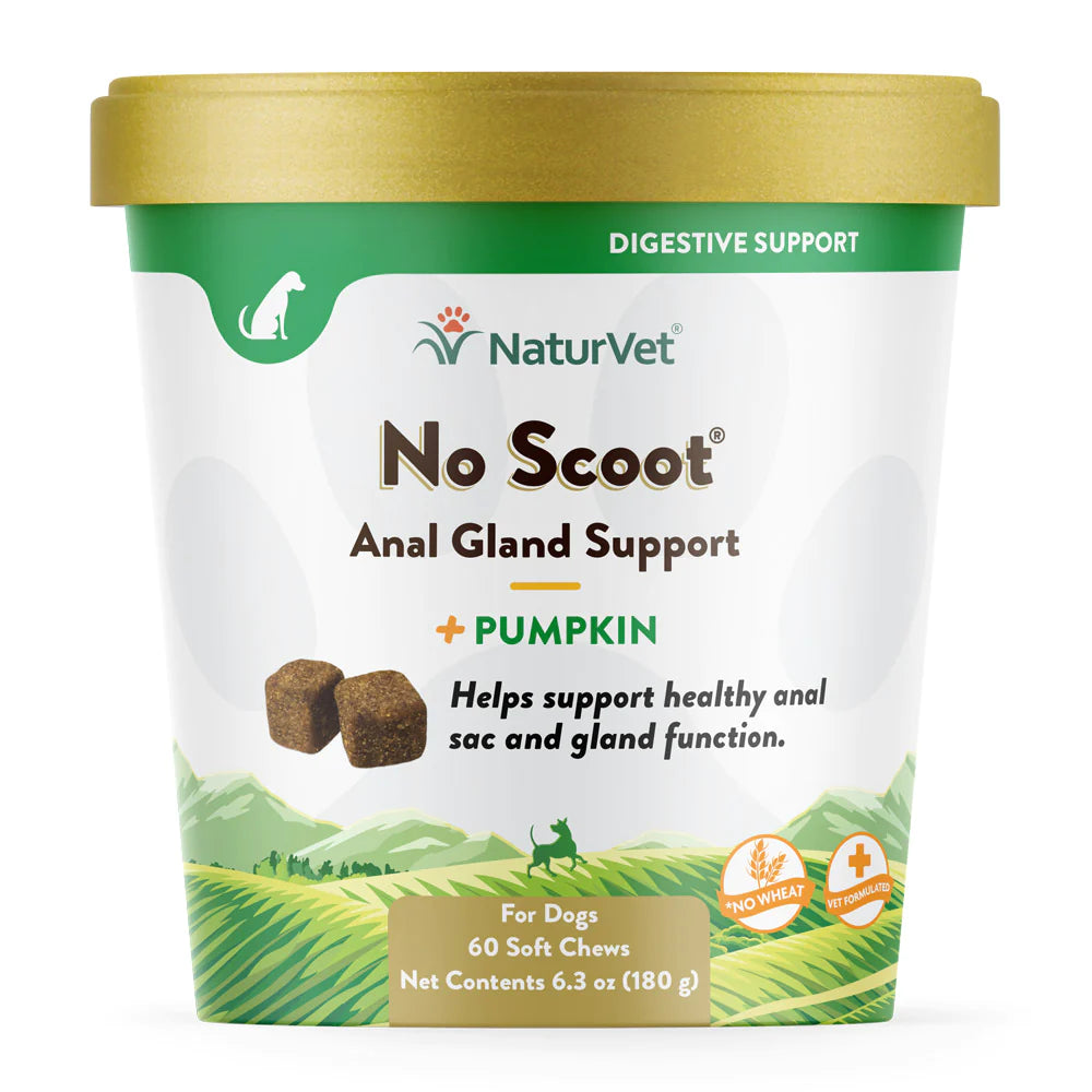 NaturVet No Scoot Soft Chew 60PC/Cup