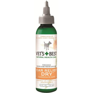 Vet's Best Ear Relief Wash & Dry