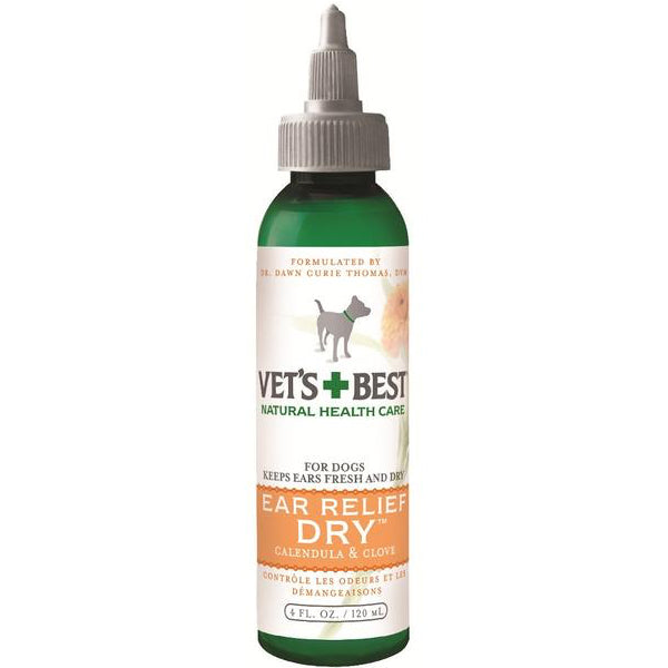 Vet's Best Ear Relief Wash & Dry