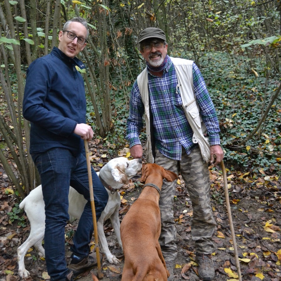 Truffle hunting with dogs in Italy!