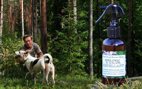 Ticks Be Gone! Flower-Power Repellant