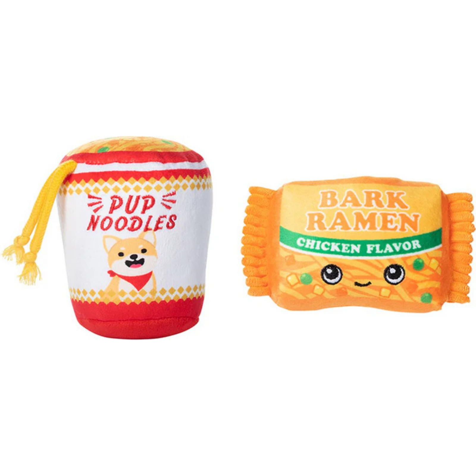 Fringe Studio - Nothin' but Noodles Dog Toy (Set of 2)