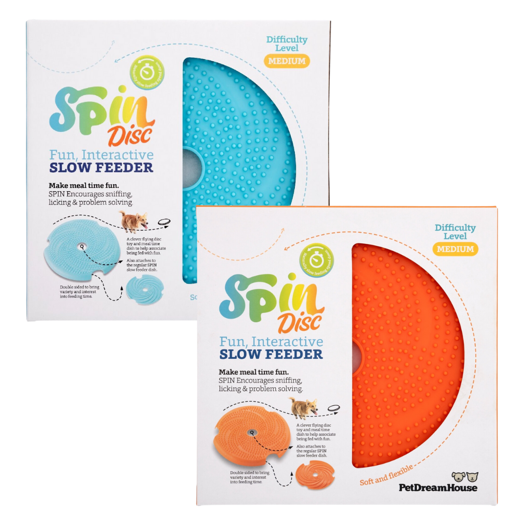 SPIN Disc - Interactive Lick Feeder & Frisbee