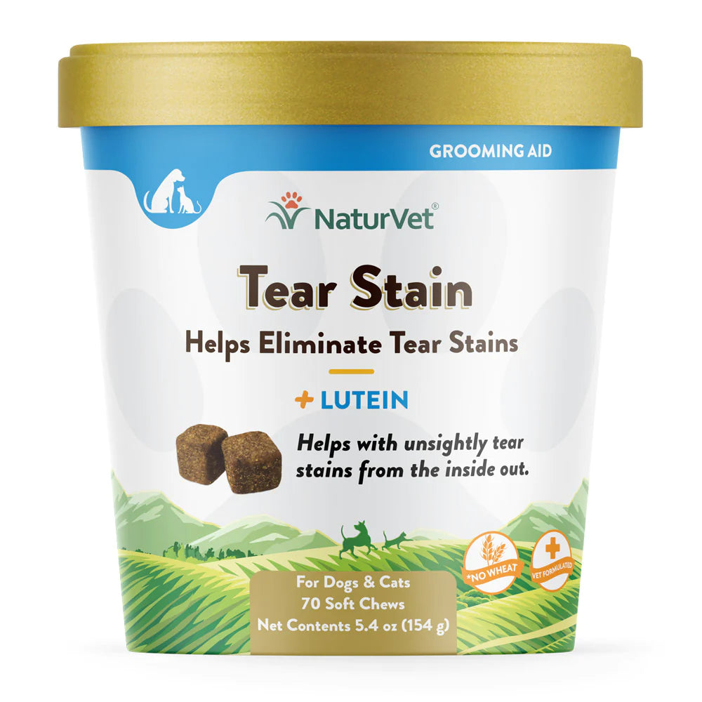 NaturVet No Tear Stain with Lutein Chews