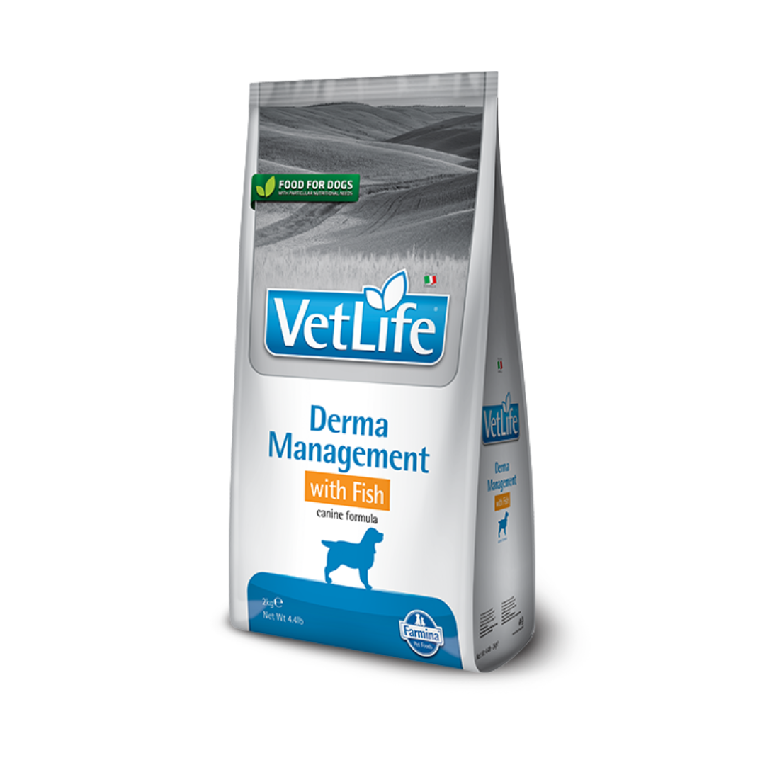 Farmina Vet Life 皮膚ケア 2kg 犬・猫用の療法食Vet Life 皮膚ケア - 低アレルゲン ポーク