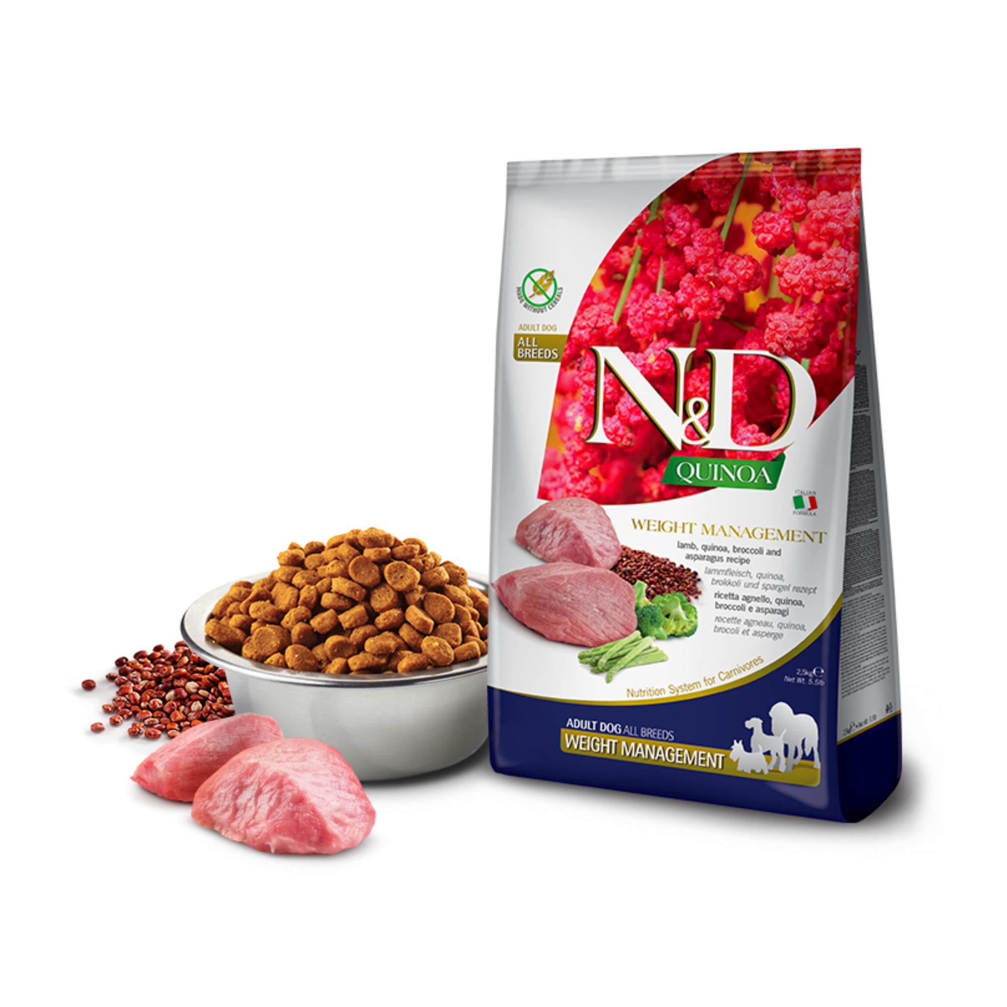 Farmina N&D Quinoa - Adult Dog Food (Weight Management)