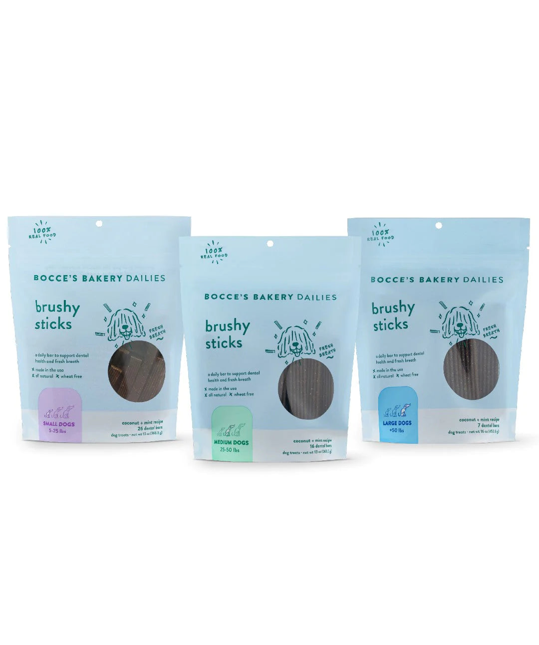 Bocce's Bakery Brushy Sticks