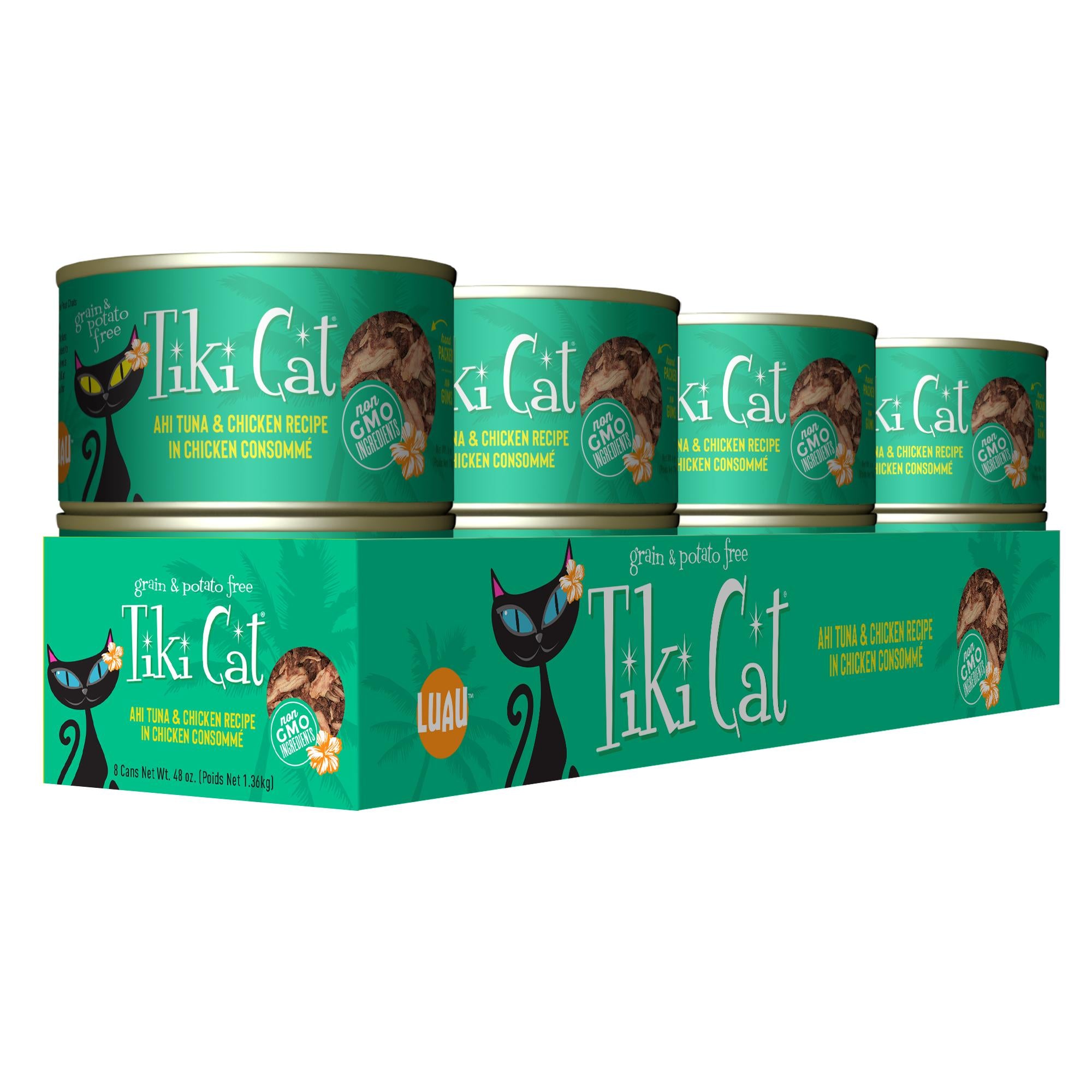 Tiki Cat Canned Wet Food and Seafood Pandosy Vet