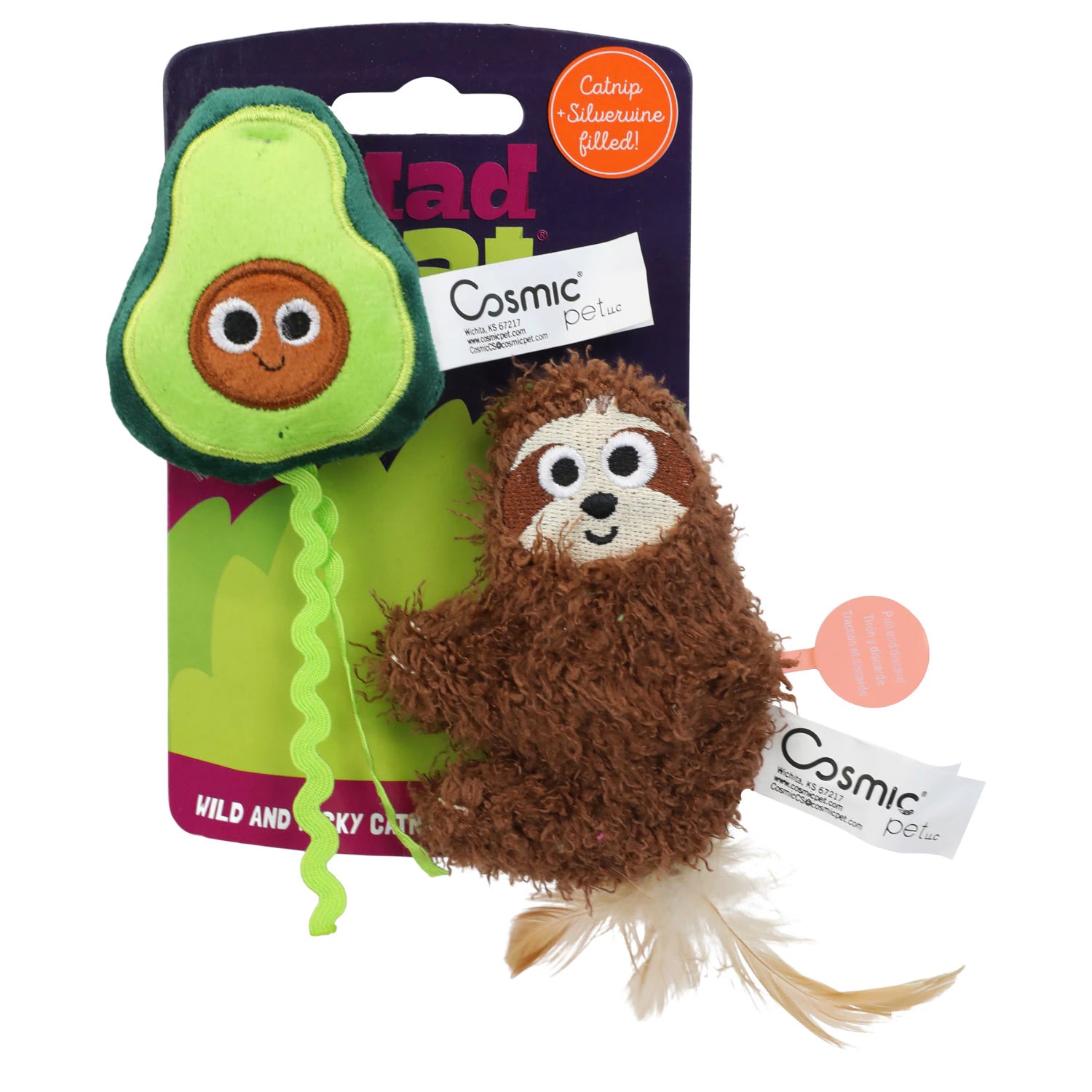 MadCat Sloth-O-Cado (2 pack)