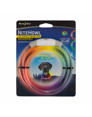 NiteIze NiteHowl LED Rechargeable Safety Necklace (Disco)