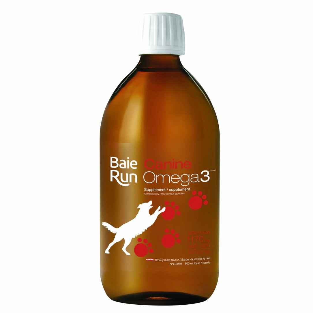 Fish Oil for Canines - Omega 3s - Baie Run